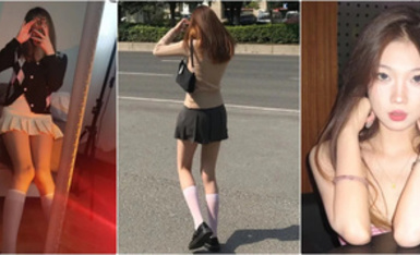 極品反差清純女大，絲襪塞逼自慰調教啪啪，窮人的女神富人的精盆，被金主各種啪啪蹂躪，有錢人的玩物 (2)