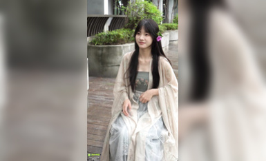 足模攝影福利【青檸映畫 】鄰家清純少女【阿慌】漢服 (2)